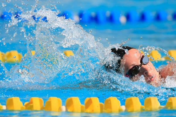 Foto de archivo: Francisca Martins gana bronce en los 800 metros libres de los Juegos del Mediterráneo