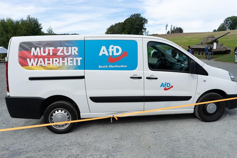 Foto de arquivo: MDR exibe ecrã negro como aviso contra governo da AfD em Sachsen-Anhalt