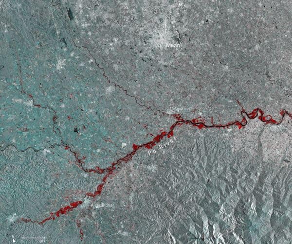Archivbild: Orange warnung vor Gewittern und starkem Wind in mehreren italienischen Regionen