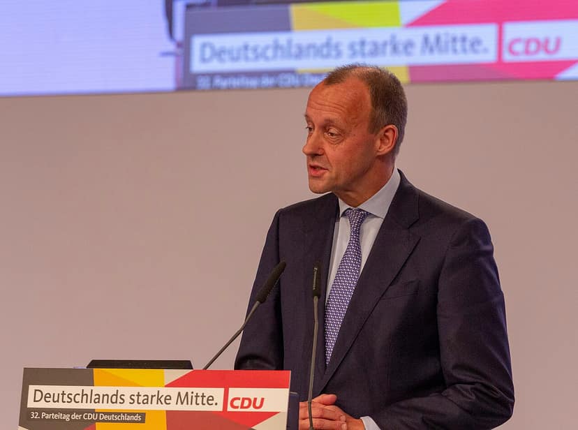Kanzler Merz spricht auf dem Deutschlandtag der Jungen Union in Bonn