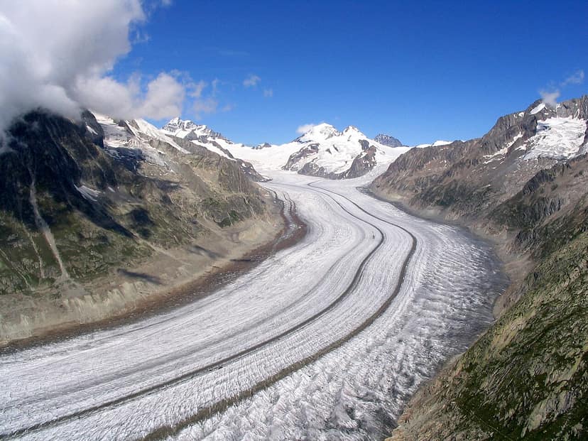 Archieffoto: Alpengletsjers verliezen sinds 2000 39 procent van hun oppervlak