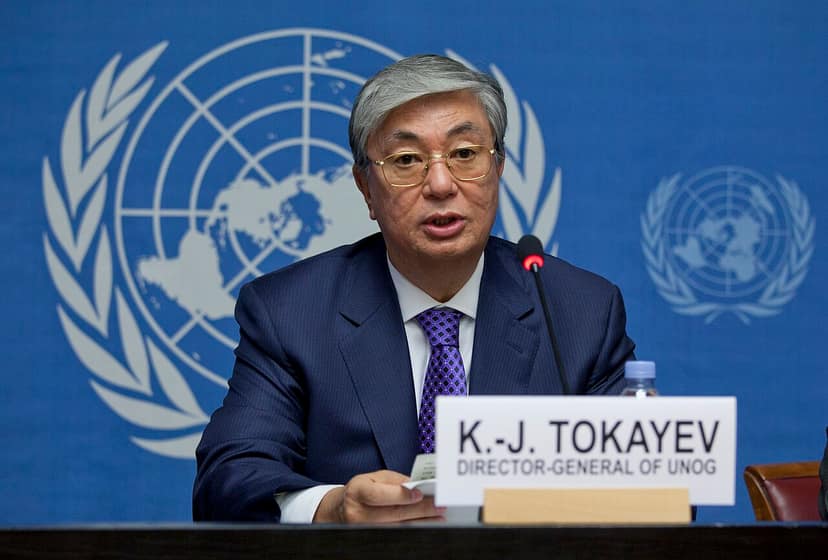 Photo d'archive: Élections au Kazakhstan : le parti présidentiel Adilet obtient une large majorité