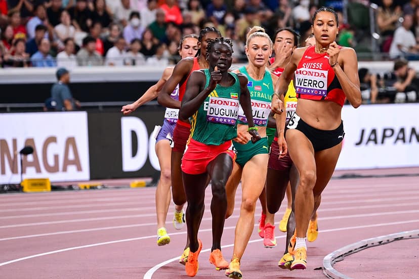 Switzerland's Audrey Werro Wins European 800m Title Over Hodgkinson