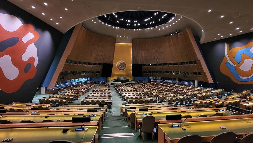 Archivbild: Generalversammlung der UN: Reden von Trump und Guterres