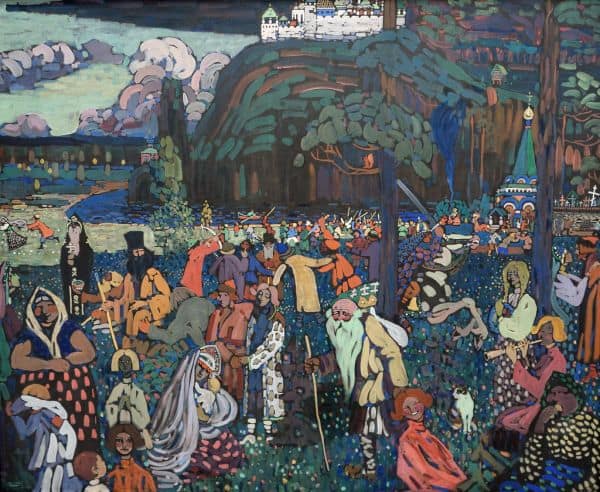 Kandinsky work 'The Colorful Life' to be auctioned