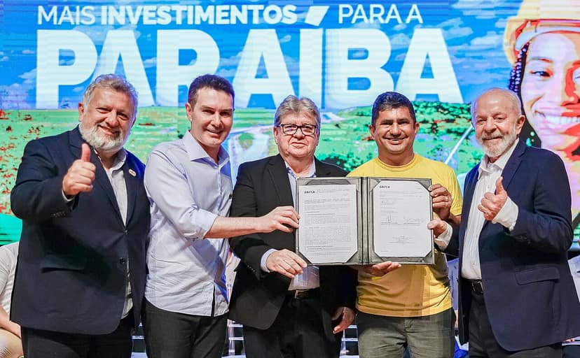 Hugo Motta soutient la réélection de Lula en Paraíba