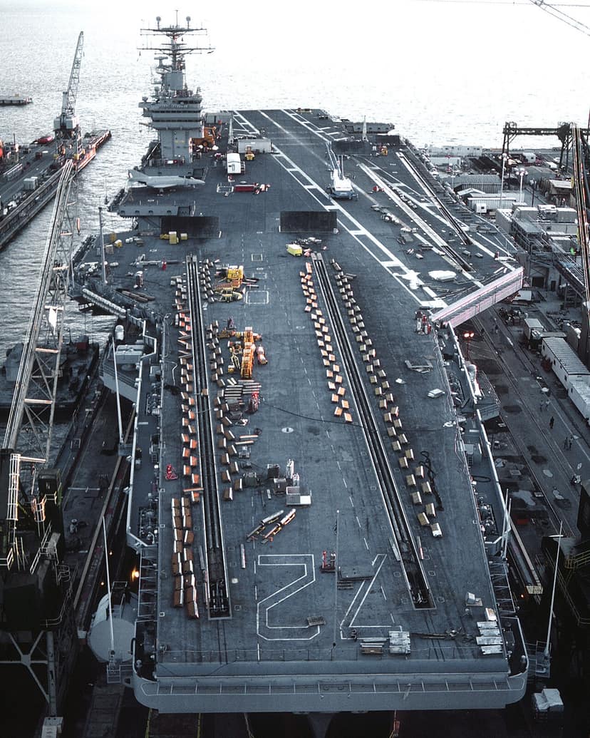 USS Abraham Lincoln Docks in Pattaya After Extended Deployment