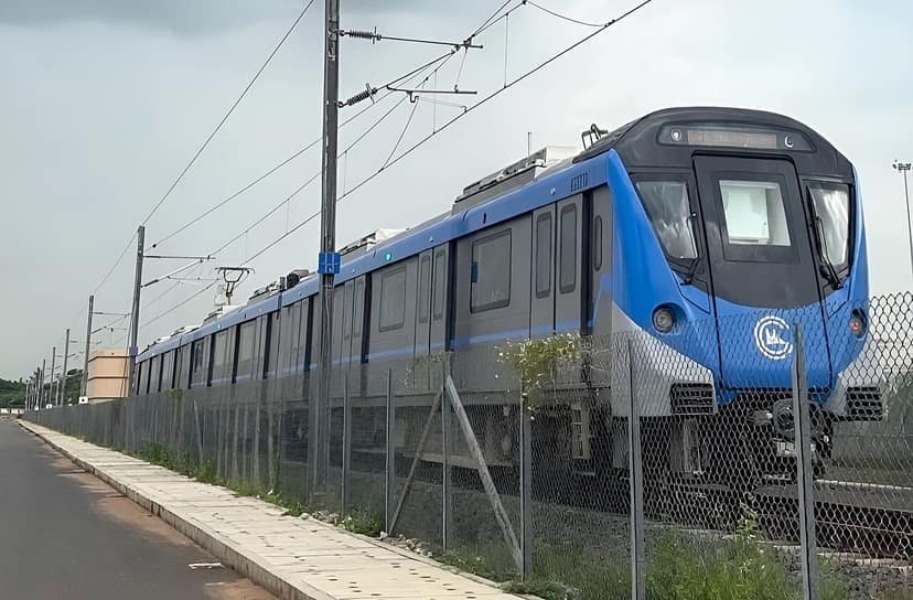 Le PM Modi inaugure la deuxième phase du métro à Chennai, en compagnie du CM Vijay