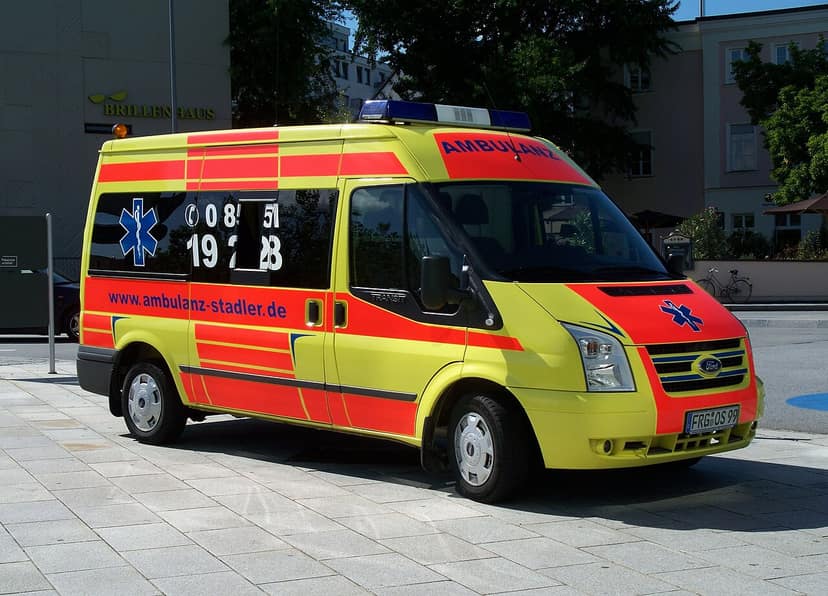 Drogeneinsatz in Bishkek bij verkeersongeluk met ambulance