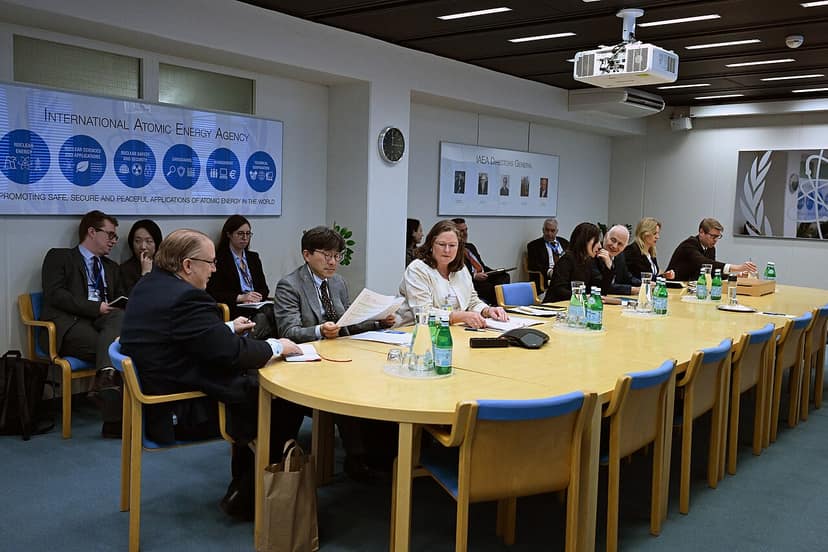 Foto d'archivio: AIEA avverte il rischio di blackout nella centrale nucleare di Zaporijjia