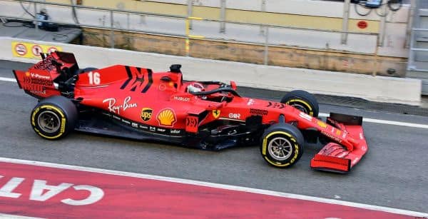 Archivbild: Charles Leclerc steigt früh beim Großen Preis von Italien aus