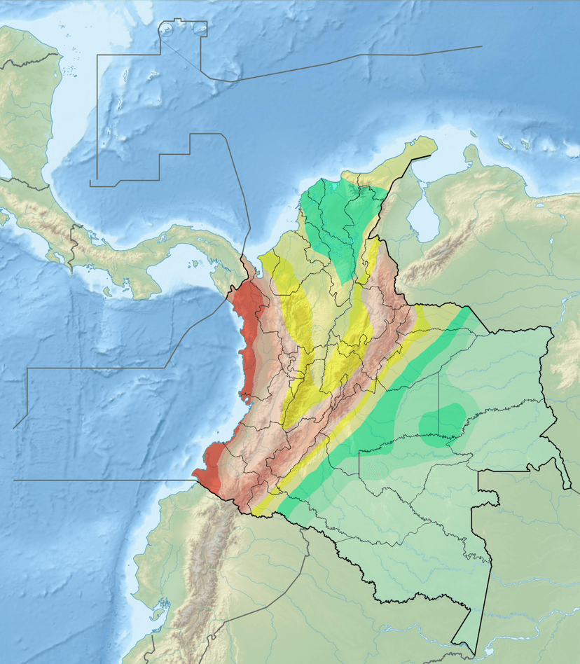 Archieffoto: Zware aardbeving in Colombia eist minstens twintig levens en veroorzaakt aanzienlijke schade