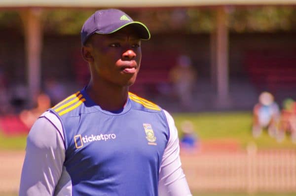 Kagiso Rabada fällt für das erste Testspiel gegen Australien aus