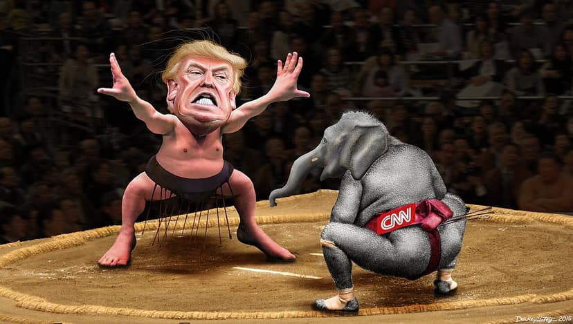 Trump bekritiseert Fox News-presentator en CNN-reporter om verschillende kwesties