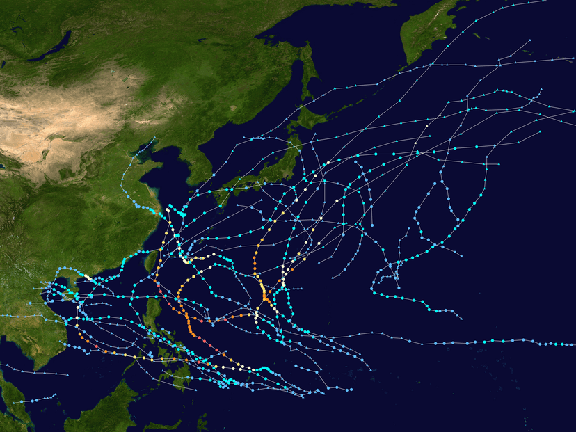 Archive photo: Typhoon Chapi kills and injures hundreds in Taiwan before heading to Japan