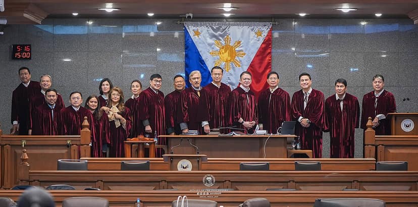 Senate Postpones Sara Duterte's Impeachment Trial Due to Bad Weather