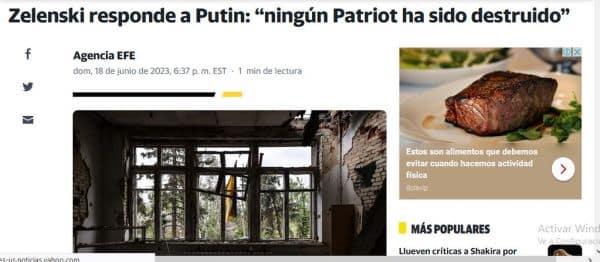 Zelenski chiede agli Stati Uniti la vendita di missili Patriot in vista della crisi della difesa