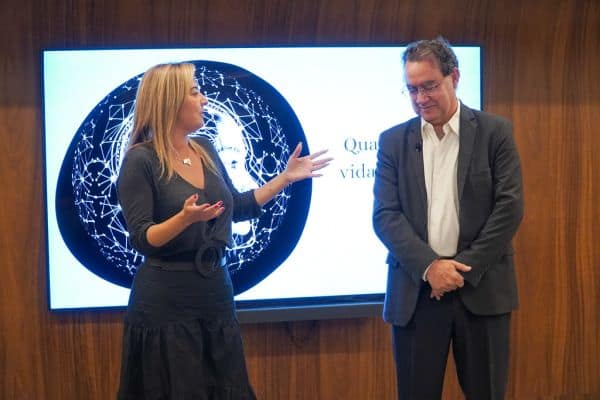 Archivbild: Augusto Cury nimmt am Samstag an einem Interview bei TV Globo teil