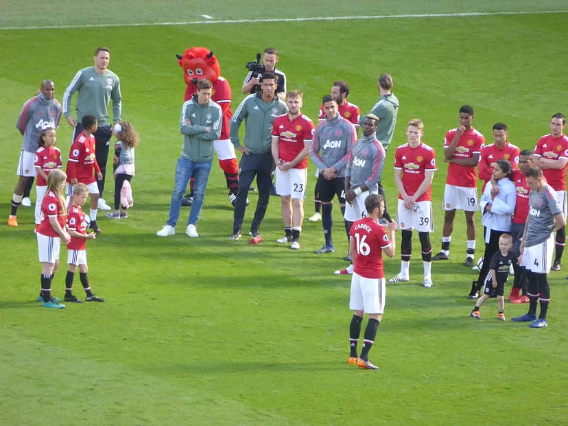 Archivbild: Manchester United spielt 1:1 gegen Leeds United in der Premier League
