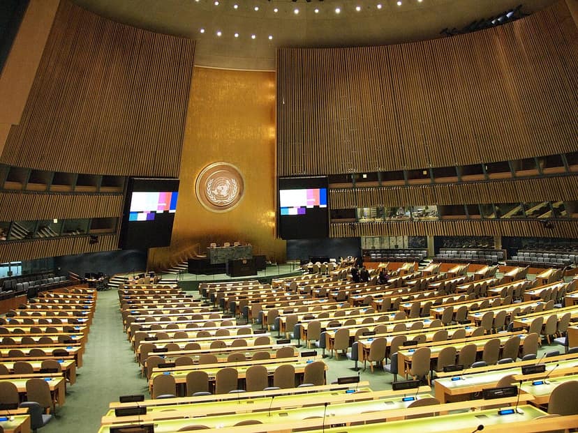 Photo d'archive: L'Assemblée générale de l'ONU approuve la réforme de la carte du monde à la demande du Togo