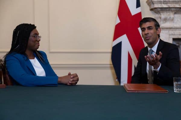 Foto de arquivo: Kemi Badenoch reestrutura gabinete sombra após resignações