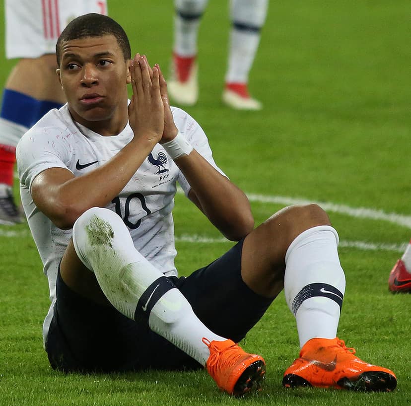 Archive photo: Mbappé's Hat-Trick Secures 4-1 Victory for Real Madrid over Real Sociedad