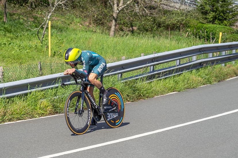 Primoz Roglic conquista título europeu de contrarrelógio na Eslovénia, Ilan Van Wilder em quarto lugar