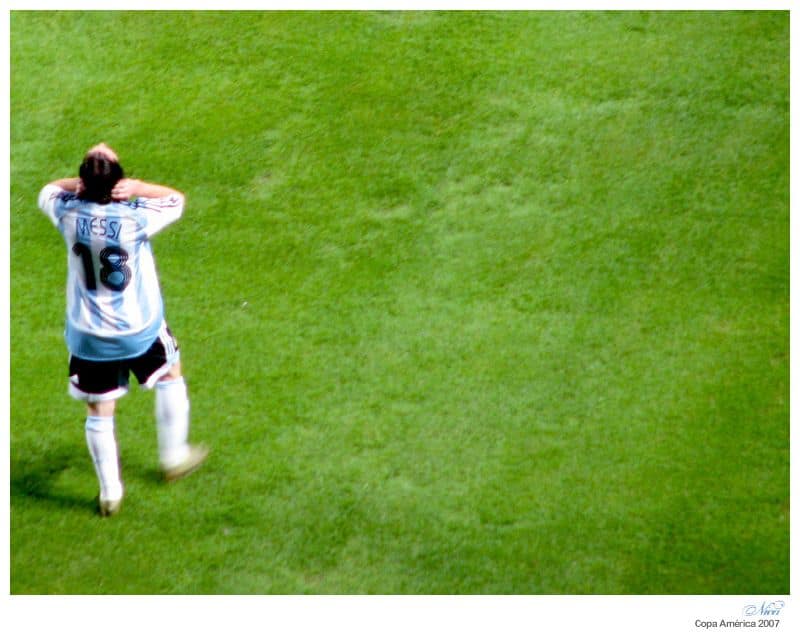 Foto d'archivio: Lionel Messi annuncia il ritiro dalla nazionale dopo 21 anni con l'Argentina