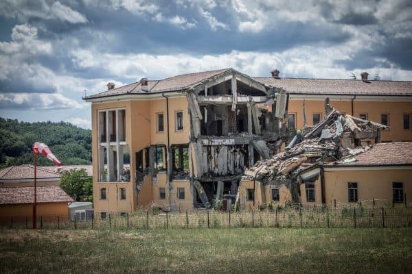 Archivbild: Zehnten Jahrestag des Erdbebens von Amatrice erinnert