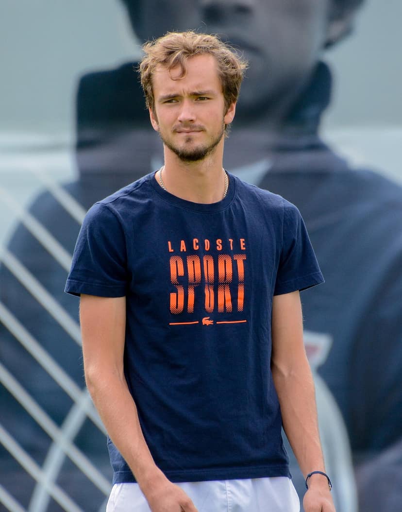 Daniil Medvedev verwirrt von Vögeln während US Open