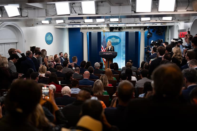 Archivbild: Katie Zacharia, neue Trump-Sprecherin, fällt bei Anwaltsprüfung durch