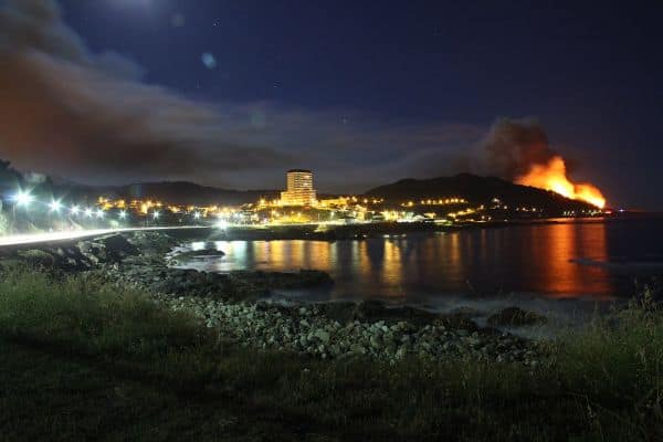 Fire in Peñíscola causes damage and injuries