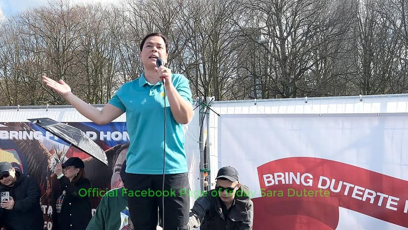 Se emite orden de arresto contra Sara Duterte por caso de amenazas graves