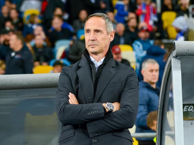 Adi Hütter non riesce a conquistare la vittoria con Francoforte nel suo ritorno in Liga