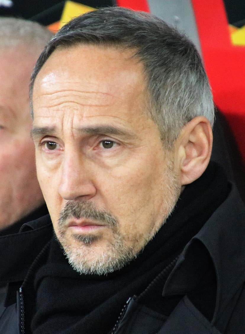 Adi Hütter non riesce a conquistare la vittoria con Francoforte nel suo ritorno in Liga