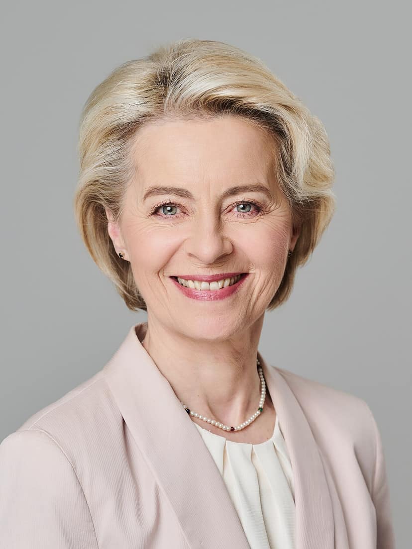 Archivbild: Von der Leyen erklärt, dass Russland den Krieg verliert und Zivilisten angreift
