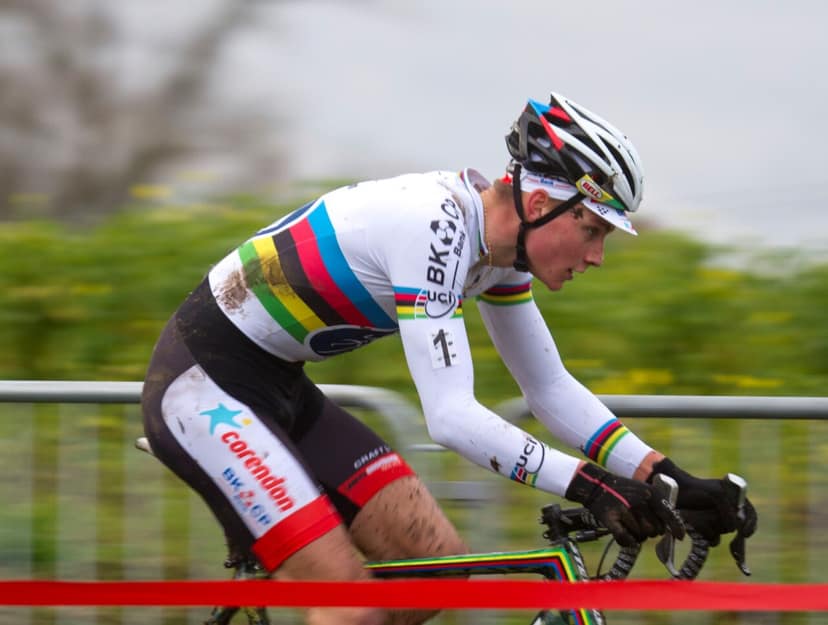 Mathieu van der Poel si classifica secondo al ritorno nella Coppa del Mondo di mountain bike