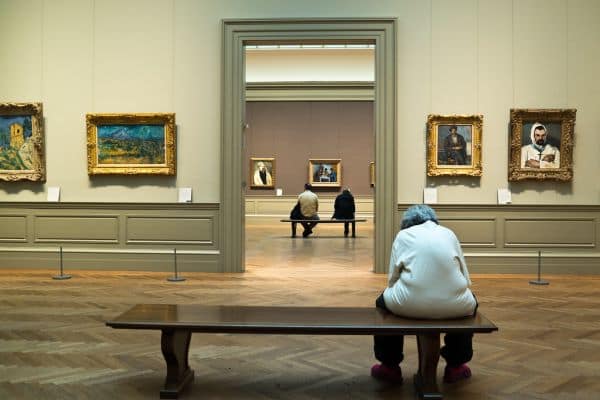 Fragment van „Odyssee“ tentoongesteld in het Metropolitan Museum of Art in New York