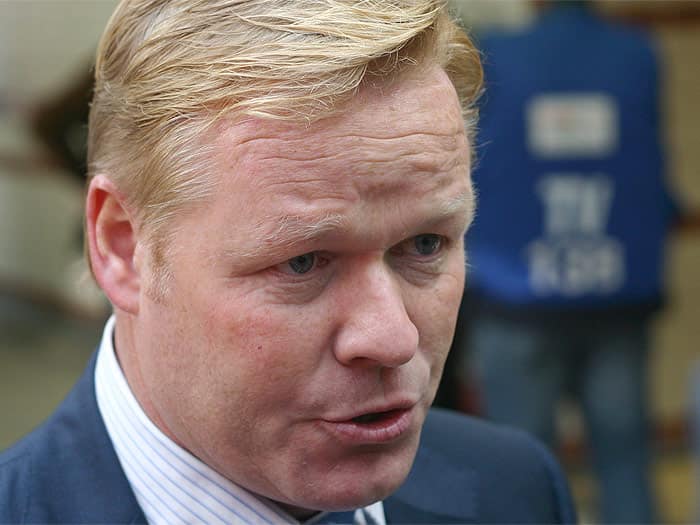 Ronald Koeman Jr. marca dos penales como portero
