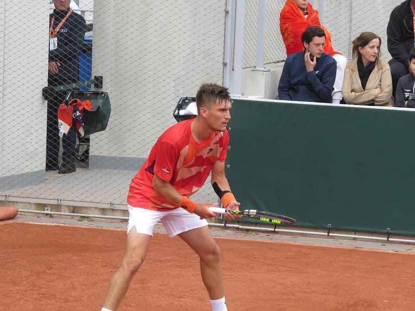 Foto d'archivio: Raphael Collignon perde contro Sebastian Gorzny agli US Open