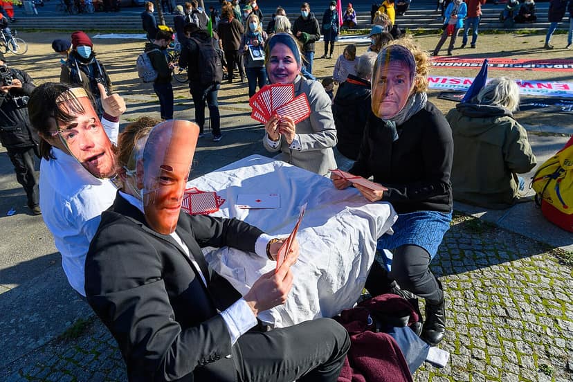 Linke, Grüne und SPD beenden Sondierungen in Berlin