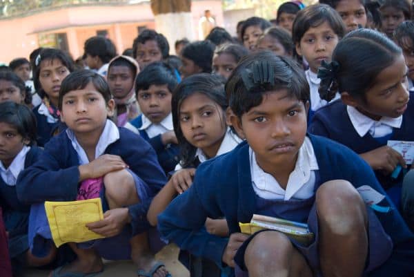 Archieffoto: Studenten in Jharkhand Protesteren voor Demissie van de CM en Terugtrekking van de Coalitie