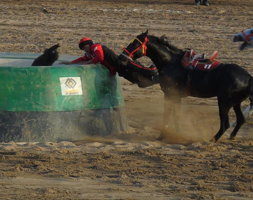 Archieffoto: Oezbekistan en Kirgizië bereiden zich voor op de VI. Wereldspelen van de Nomaden