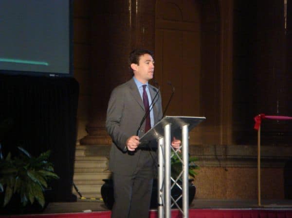 Foto d'archivio: Burnham presenta piani per la decentralizzazione inglese
