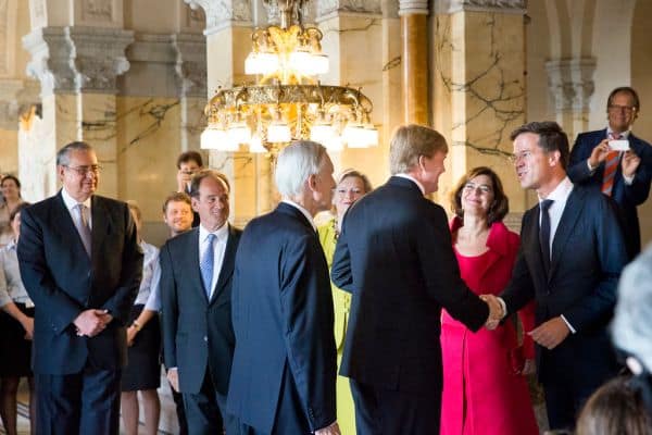 Re Augusto Willem-Alexander e famiglia presenti al Gran Premio di Zandvoort